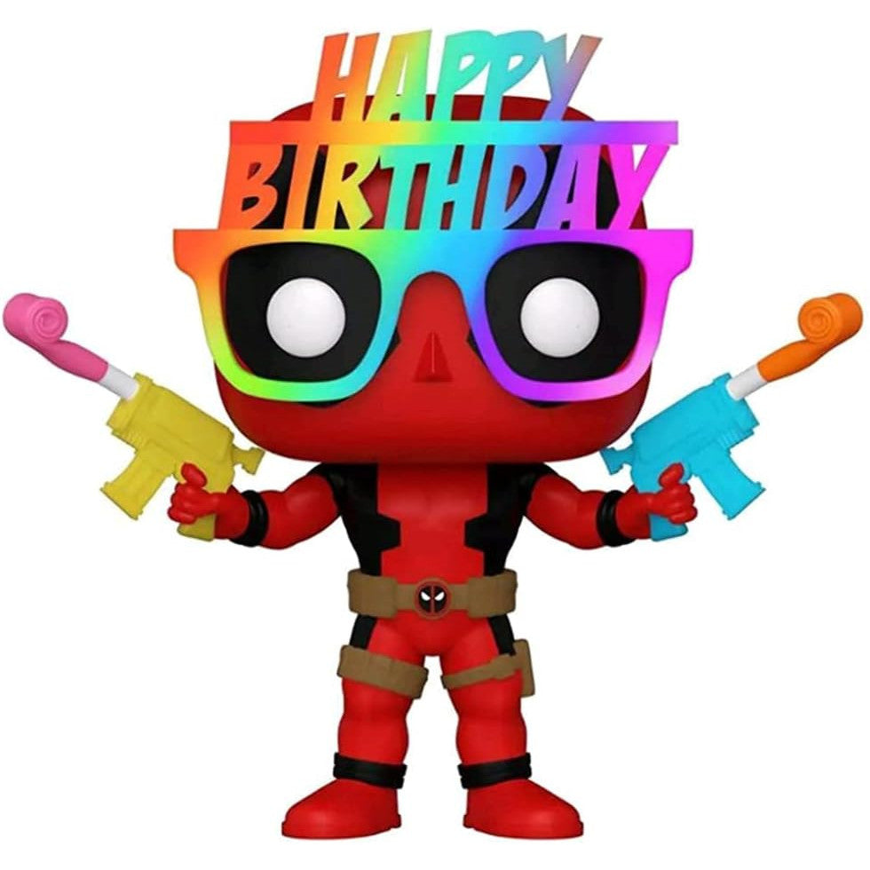 POP Deadpool 30th Birthday Glasses Vinyl Figure – Collectible Funko Pop